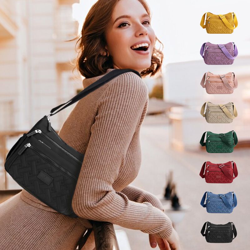 Bolsa de Hombro de Lujo Clásica Impermeable - Marina™