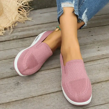 Tênis Ortopédico Feminino Para Caminhada Ultra Conforto Rosa / 34 558